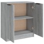 Sonoma graues Sperrholz-Sideboard 60x30x70 cm von vidaXL, Sideboards - Ref: Foro24-816983, Preis: 73,17 €, Rabatt: %