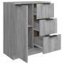Sonoma gray plywood sideboard 60x30x70 cm by vidaXL, Sideboards - Ref: Foro24-816989, Price: 81,26 €, Discount: %