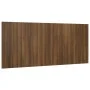 Brown oak plywood bed headboard 200x1.5x80cm by vidaXL, Headboards and footboards - Ref: Foro24-816978, Price: 60,29 €, Disco...
