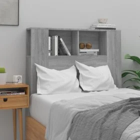 Möbel mit Kopfteil in Sonoma-Grau, 100 x 18,5 x 104,5 cm von vidaXL, Kopf- und Fußteile - Ref: Foro24-817265, Preis: 49,92 €,...