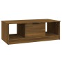 Couchtisch aus braunem Eichenholzwerkstoff, 102 x 50 x 36 cm von vidaXL, Couchtisch - Ref: Foro24-817080, Preis: 60,62 €, Rab...