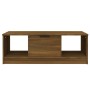 Couchtisch aus braunem Eichenholzwerkstoff, 102 x 50 x 36 cm von vidaXL, Couchtisch - Ref: Foro24-817080, Preis: 60,62 €, Rab...