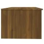 Brown oak engineered wood coffee table 102x50x36 cm by vidaXL, Coffee table - Ref: Foro24-817080, Price: 59,99 €, Discount: %