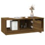 Couchtisch aus braunem Eichenholzwerkstoff, 102 x 50 x 36 cm von vidaXL, Couchtisch - Ref: Foro24-817080, Preis: 60,62 €, Rab...