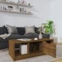 Mesa de centro madera de ingeniería roble marrón 102x50x36 cm de vidaXL, Mesas de centro - Ref: Foro24-817080, Precio: 59,99 ...