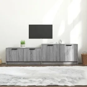 TV-Schrank aus grauem Sonoma-Sperrholz, 158,5 x 36 x 45 cm von vidaXL, TV-Möbel - Ref: Foro24-817124, Preis: 72,75 €, Rabatt: %