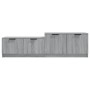TV-Schrank aus grauem Sonoma-Sperrholz, 158,5 x 36 x 45 cm von vidaXL, TV-Möbel - Ref: Foro24-817124, Preis: 73,50 €, Rabatt: %