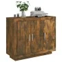 Sideboard aus geräuchertem Eichensperrholz, 92 x 35 x 75 cm von vidaXL, Sideboards - Ref: Foro24-817240, Preis: 76,01 €, Raba...