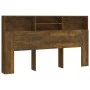Mueble cabecero color roble ahumado 180x19x103,5 cm de vidaXL, Cabeceros y pies de cama - Ref: Foro24-817255, Precio: 65,62 €...