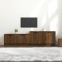 TV-Schrank aus braunem Eichensperrholz, 158,5 x 36 x 45 cm von vidaXL, TV-Möbel - Ref: Foro24-817125, Preis: 74,29 €, Rabatt: %