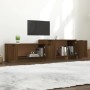 TV-Schrank aus braunem Eichensperrholz, 158,5 x 36 x 45 cm von vidaXL, TV-Möbel - Ref: Foro24-817125, Preis: 74,29 €, Rabatt: %
