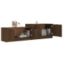 TV-Schrank aus braunem Eichensperrholz, 158,5 x 36 x 45 cm von vidaXL, TV-Möbel - Ref: Foro24-817125, Preis: 74,29 €, Rabatt: %