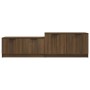 TV-Schrank aus braunem Eichensperrholz, 158,5 x 36 x 45 cm von vidaXL, TV-Möbel - Ref: Foro24-817125, Preis: 74,29 €, Rabatt: %