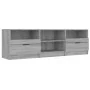 TV-Schrank aus grauem Sonoma-Sperrholz, 150 x 33,5 x 45 cm von vidaXL, TV-Möbel - Ref: Foro24-817115, Preis: 90,87 €, Rabatt: %