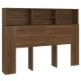 Mueble cabecero color roble marrón 140x19x103,5 cm de vidaXL, Cabeceros y pies de cama - Ref: Foro24-817251, Precio: 80,11 €,...