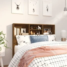 Kopfteilmöbel aus geräucherter Eiche, 120 x 19 x 103,5 cm von vidaXL, Kopf- und Fußteile - Ref: Foro24-817246, Preis: 48,40 €...