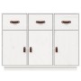 Sideboard aus massivem weißem Kiefernholz, 100 x 40 x 75 cm von vidaXL, Sideboards - Ref: Foro24-820148, Preis: 148,52 €, Rab...