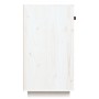 Solid white pine wood sideboard 100x40x75 cm by vidaXL, Sideboards - Ref: Foro24-820148, Price: 148,44 €, Discount: %