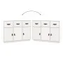 Sideboard aus massivem weißem Kiefernholz, 100 x 40 x 75 cm von vidaXL, Sideboards - Ref: Foro24-820148, Preis: 146,87 €, Rab...