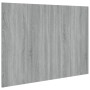Bettkopfteil aus grauem Sonoma-Sperrholz, 120 x 1,5 x 80 cm von vidaXL, Kopf- und Fußteile - Ref: Foro24-816971, Preis: 38,25...