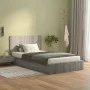 Bettkopfteil aus grauem Sonoma-Sperrholz, 120 x 1,5 x 80 cm von vidaXL, Kopf- und Fußteile - Ref: Foro24-816971, Preis: 37,73...