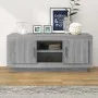 Sonoma gray plywood TV cabinet 102x35x45 cm by vidaXL, TV Furniture - Ref: Foro24-817226, Price: 77,32 €, Discount: %