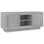 Sonoma gray plywood TV cabinet 102x35x45 cm by vidaXL, TV Furniture - Ref: Foro24-817226, Price: 77,32 €, Discount: %