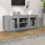 Sonoma gray plywood TV cabinet 102x35x45 cm by vidaXL, TV Furniture - Ref: Foro24-817226, Price: 77,32 €, Discount: %