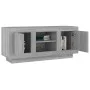 Sonoma gray plywood TV cabinet 102x35x45 cm by vidaXL, TV Furniture - Ref: Foro24-817226, Price: 77,32 €, Discount: %