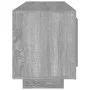 Sonoma gray plywood TV cabinet 102x35x45 cm by vidaXL, TV Furniture - Ref: Foro24-817226, Price: 77,32 €, Discount: %