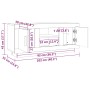 TV-Schrank aus grauem Sonoma-Sperrholz, 102 x 35 x 45 cm von vidaXL, TV-Möbel - Ref: Foro24-817226, Preis: 77,75 €, Rabatt: %