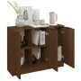 Anrichte aus eichenbraunem Sperrholz 90,5x30x70 cm von vidaXL, Sideboards - Ref: Foro24-817026, Preis: 85,58 €, Rabatt: %