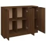 Anrichte aus eichenbraunem Sperrholz 90,5x30x70 cm von vidaXL, Sideboards - Ref: Foro24-817026, Preis: 85,58 €, Rabatt: %
