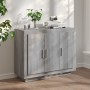 Sonoma graues Sperrholz-Sideboard 92x35x75 cm von vidaXL, Sideboards - Ref: Foro24-817241, Preis: 95,60 €, Rabatt: %