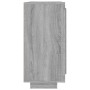 Sonoma graues Sperrholz-Sideboard 92x35x75 cm von vidaXL, Sideboards - Ref: Foro24-817241, Preis: 95,60 €, Rabatt: %