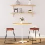 Gavin Barhocker 2 Stück aus massivem Mangoholz 45x38x53 cm von vidaXL, Küchenhocker - Ref: Foro24-344914, Preis: 110,55 €, Ra...