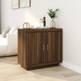 Sideboard aus braunem Eichensperrholz, 80 x 40 x 75 cm von vidaXL, Sideboards - Ref: Foro24-817236, Preis: 92,76 €, Rabatt: %