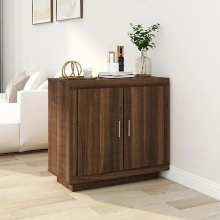 Sideboard aus braunem Eichensperrholz, 80 x 40 x 75 cm von vidaXL, Sideboards - Ref: Foro24-817236, Preis: 92,76 €, Rabatt: %