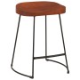 Gavin Barhocker 2 Stück aus massivem Mangoholz 45x38x53 cm von vidaXL, Küchenhocker - Ref: Foro24-344914, Preis: 112,57 €, Ra...