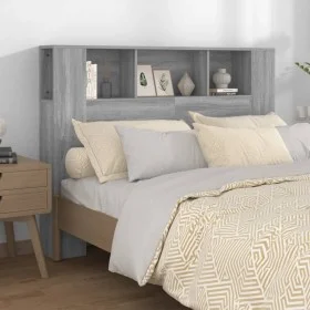 Möbel mit Kopfteil in Sonoma-Grau, 140 x 18,5 x 104,5 cm von vidaXL, Kopf- und Fußteile - Ref: Foro24-817271, Preis: 55,96 €,...