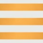 Toldo retráctil aluminio y tela amarillo y blanco 4x3 m