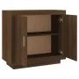 Sideboard aus braunem Eichensperrholz, 80 x 40 x 75 cm von vidaXL, Sideboards - Ref: Foro24-817236, Preis: 92,76 €, Rabatt: %