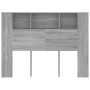 Möbel mit Kopfteil in Sonoma-Grau, 140 x 18,5 x 104,5 cm von vidaXL, Kopf- und Fußteile - Ref: Foro24-817271, Preis: 61,14 €,...