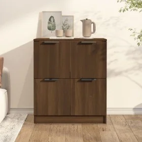 Sideboard aus braunem Eichensperrholz, 60 x 30 x 70 cm von vidaXL, Sideboards - Ref: Foro24-816996, Preis: 66,24 €, Rabatt: %