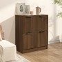 Sideboard aus braunem Eichensperrholz, 60 x 30 x 70 cm von vidaXL, Sideboards - Ref: Foro24-816996, Preis: 67,65 €, Rabatt: %