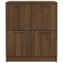 Sideboard aus braunem Eichensperrholz, 60 x 30 x 70 cm von vidaXL, Sideboards - Ref: Foro24-816996, Preis: 66,24 €, Rabatt: %