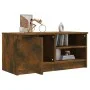 TV-Schrank aus geräuchertem Eichensperrholz, 80 x 35 x 36,5 cm von vidaXL, TV-Möbel - Ref: Foro24-817117, Preis: 47,43 €, Rab...