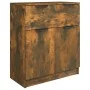 Sideboard aus geräuchertem Eichensperrholz, 60 x 30 x 70 cm von vidaXL, Sideboards - Ref: Foro24-816991, Preis: 70,36 €, Raba...