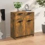 Sideboard aus geräuchertem Eichensperrholz, 60 x 30 x 70 cm von vidaXL, Sideboards - Ref: Foro24-816991, Preis: 70,36 €, Raba...