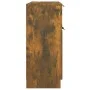 Aparador madera contrachapada color roble ahumado 60x30x70 cm de vidaXL, Aparadores - Ref: Foro24-816991, Precio: 70,08 €, De...